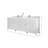 Sonoma 84'' Double Bathroom Vanity with Top-101692571