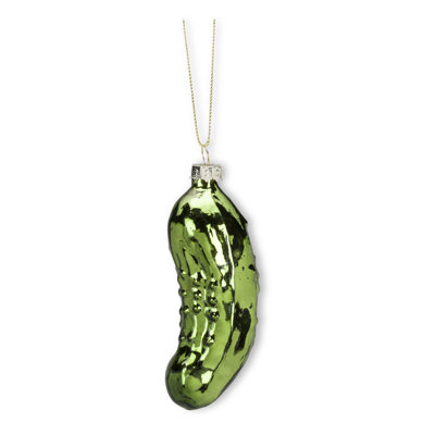 4'' Glass Hanging Figurine Ornament