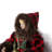 12.2'' Handmade Fabric Angel Tree Topper