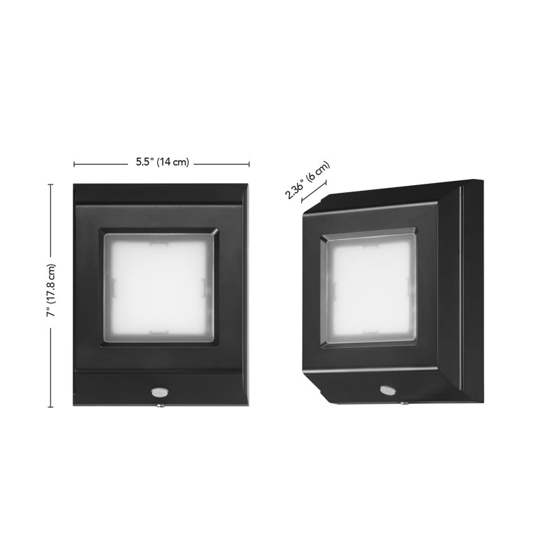 15-Watt LED Outdoor Security Flood Light with Motion Sensor