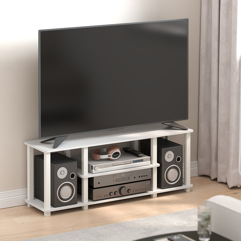 Orhideea 43.8'' W Storage Credenza, White Square
