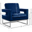 Fauteuil en velours l 33 po Binghamton-694730419-693512350