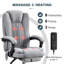 Fauteuil de massage avec chauffeur et repose-pieds