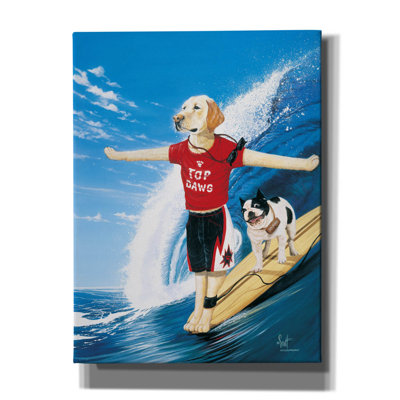 «Top Dawg» par Scott Westmoreland, art mural sur toile