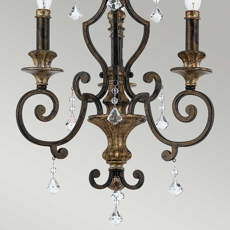 Banville 3 - Light Candle Style Chandelier
