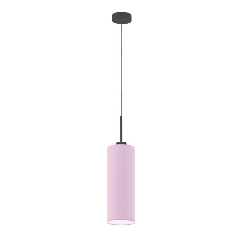Avaia 1 - Light Single Pendant, Light Violet, Black