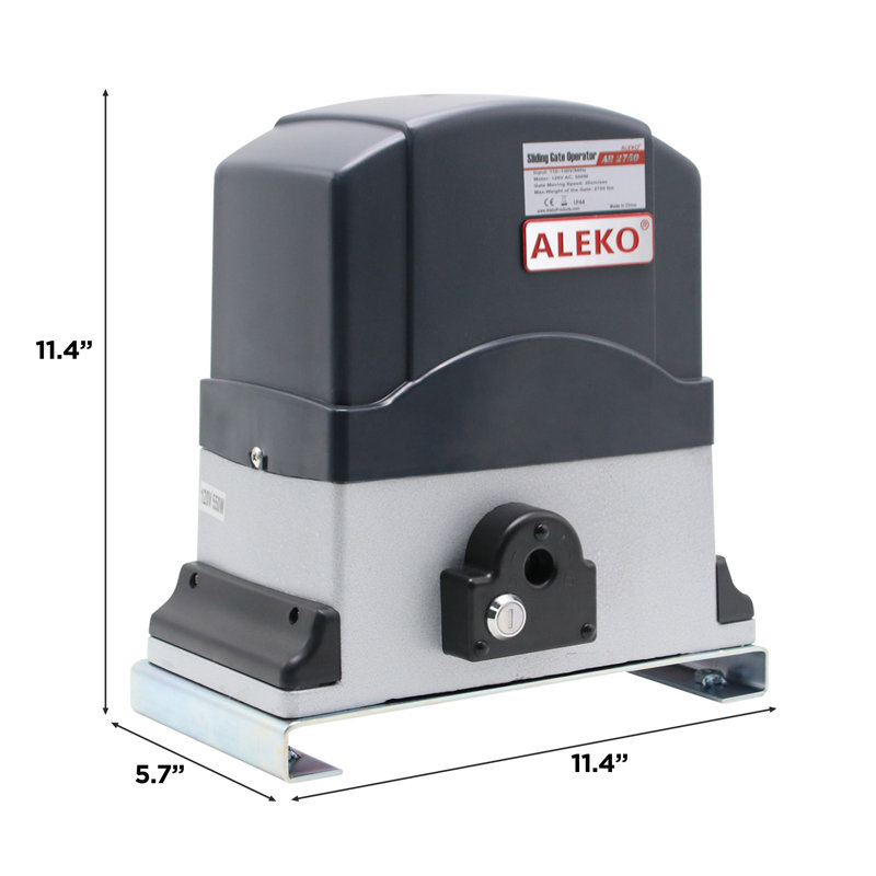 Ensemble de base pour portail coulissant pour portes coulissantes jusqu'à 2700 lb ou 40 pi Long