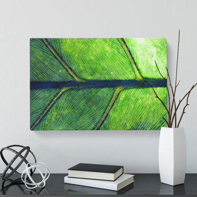 Leaf Detail - Wrapped Canvas