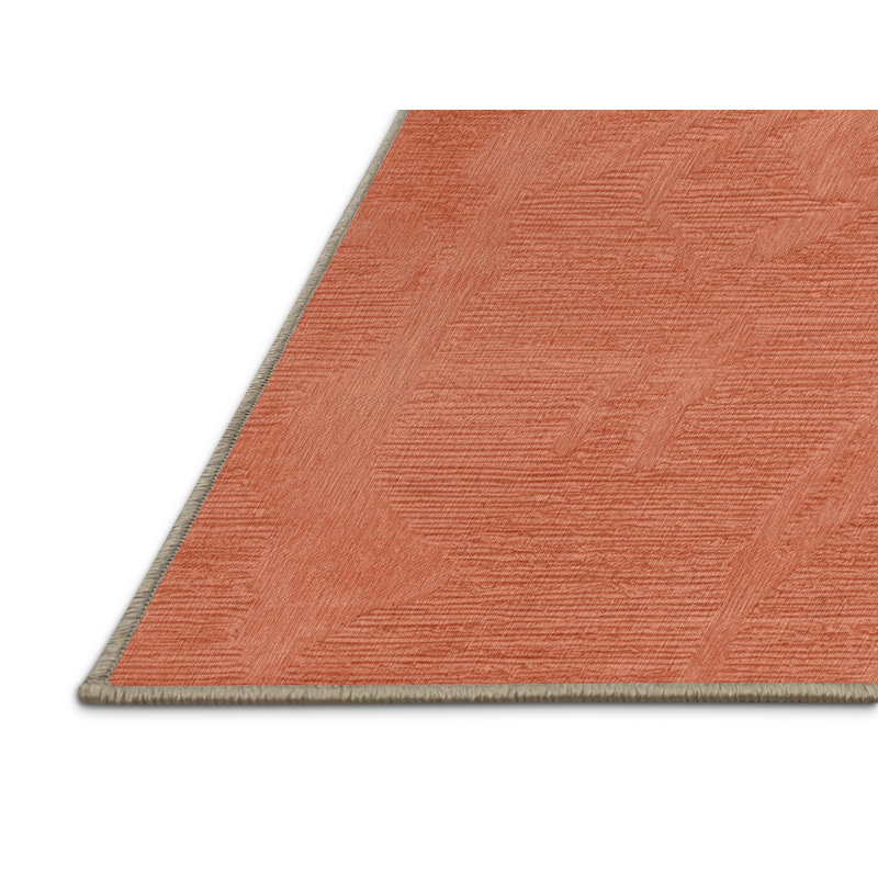 Tapis abstrait lavable à la machine, Rectangulaire 8 pi x 12 pi