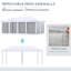 Tente avec auvent Pop Up Outsunny