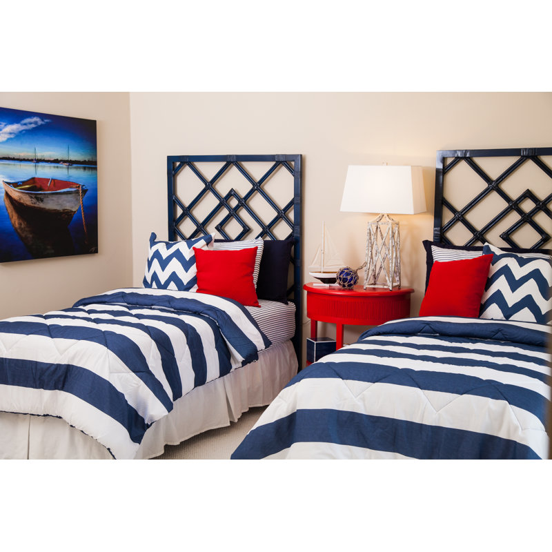 Darien Bed, Twin XL, Navy
