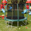 Freeport Park 183cm Round with Safety Enclosure Kid / Toddler Trampoline