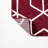 Mashawna Blocks Modern Geometric Red/White Rug-513763326