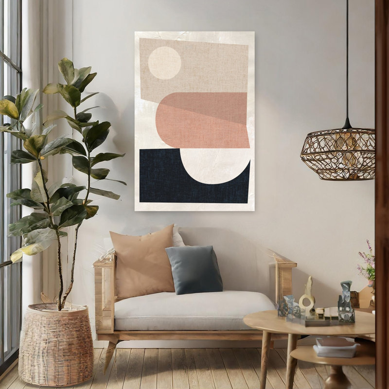 Art contemporain contemporain abstrait, H 48 po x l 32 po