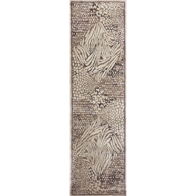 Tapis beige Garda, Tapis de couloir : 2 pi 2 po x 7 pi 7 po