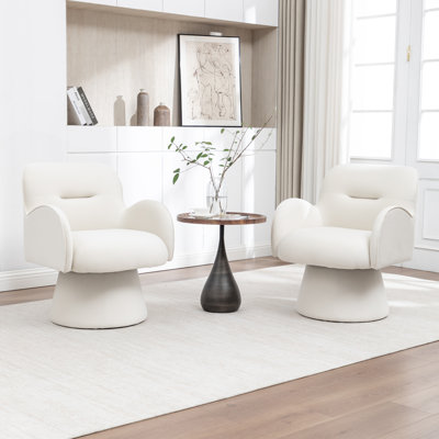 Velvet Revolving Chair