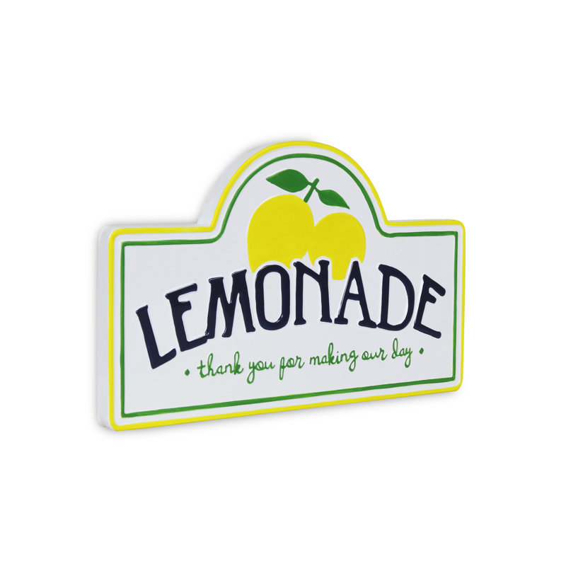 Panneau d'inspiration limonade, Vert