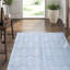 Hand-Knotted High-Quality Light Blue Area Rug