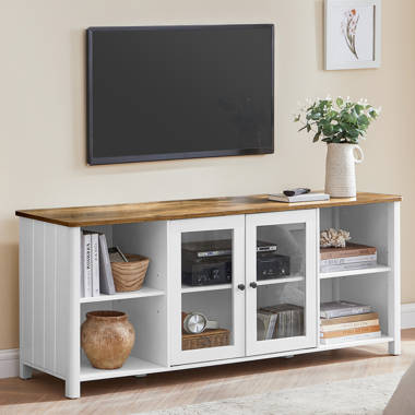 at Home Wood 4-Shelves Corner Grey Storage Stand