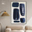 Blue Shapes Canvas Midcentury Abstract by Art Remedy-105673224-105673229