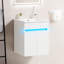 Meuble-lavabo mural 16 po avec lavabo Lysbeth