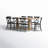 Heymann 8 - Person Trestle Dining Set