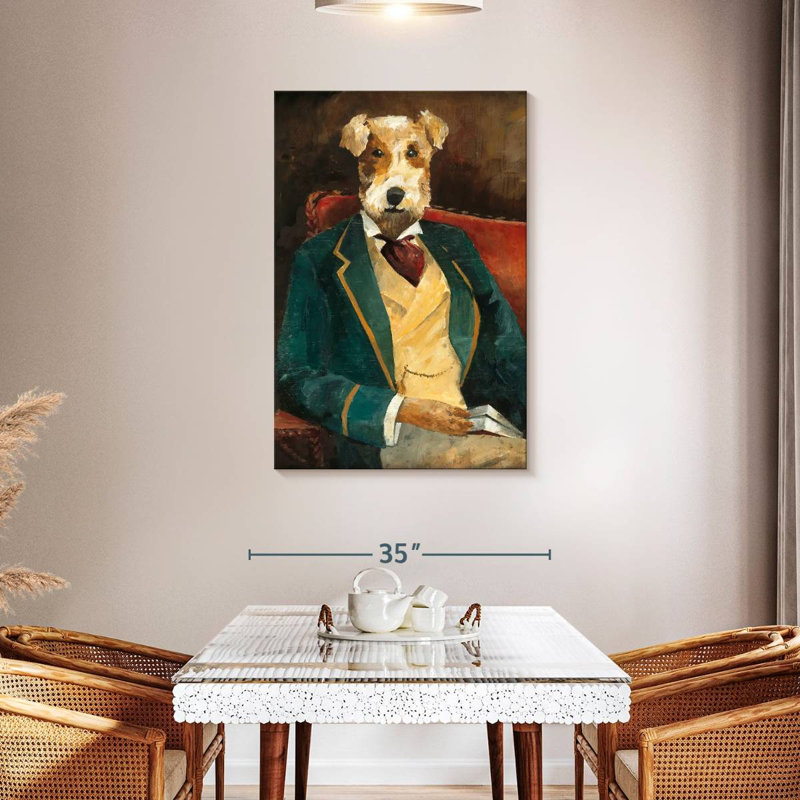 Brampt Edgar Allen Paw, 45" H x 30" W