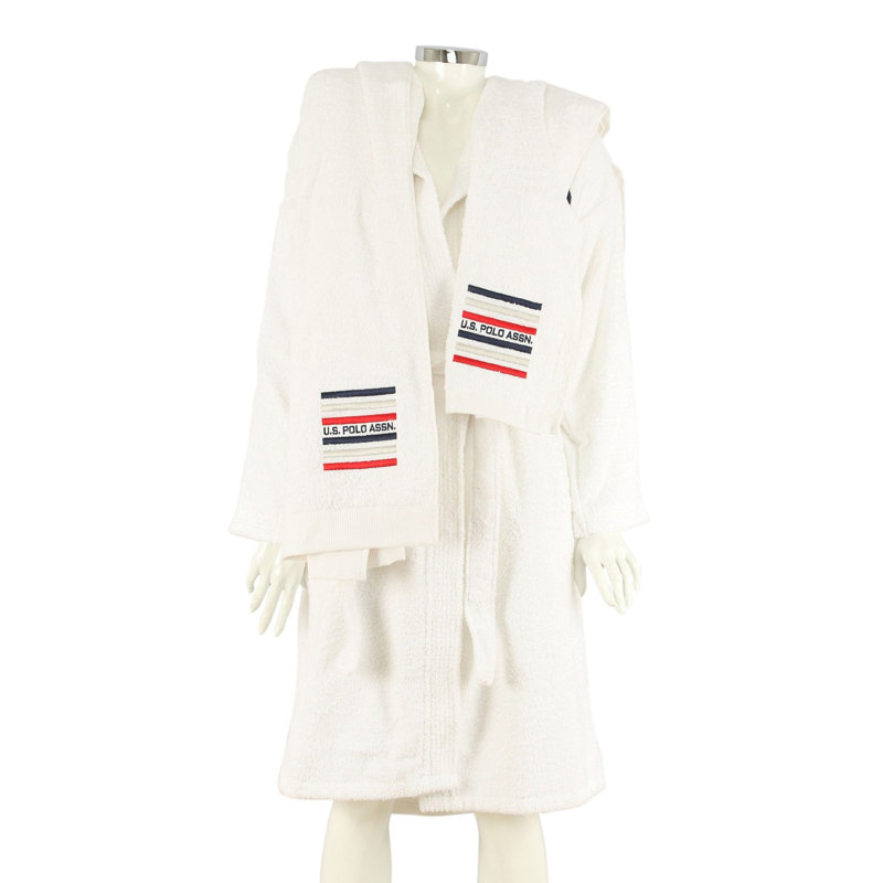 Cotton Female Mid-Calf Bathrobe