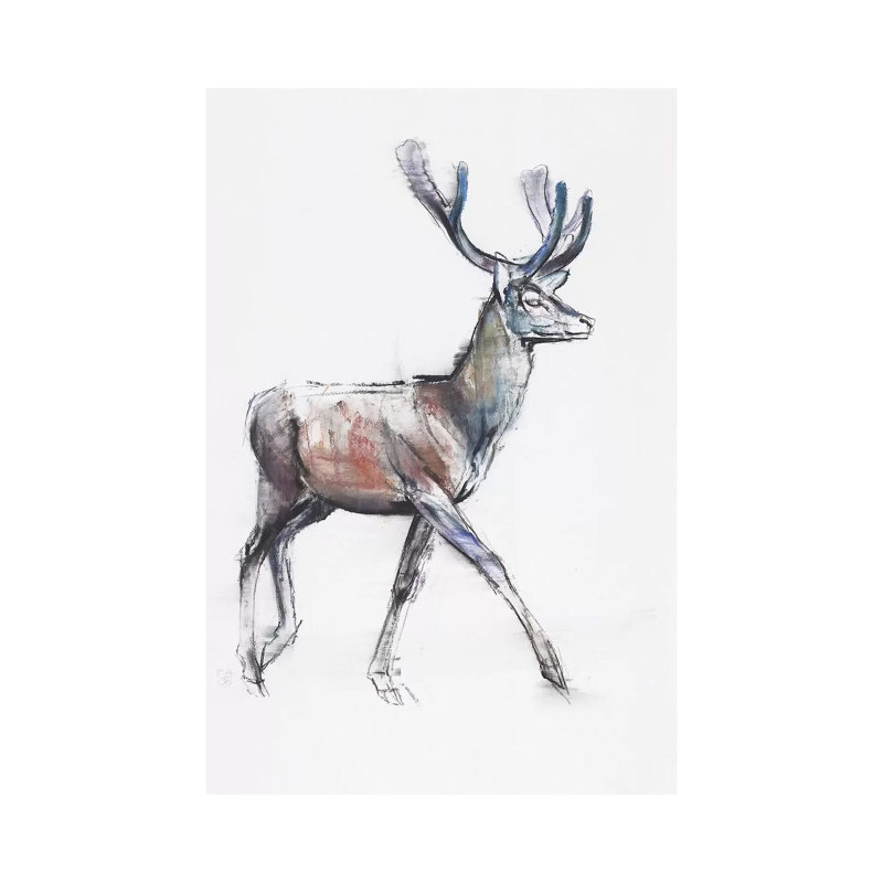 Velvet 1 Piece Wrapped Canvas Wall Art, 45.72cm H x 30.48cm W
