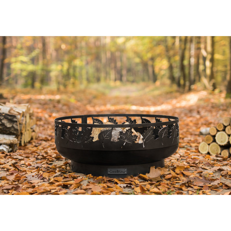 Sundquist Round Steel Wood Burning Smokeless Fire Ring
