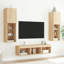 Calyse Unfinished Entertainment Center for TVs up to 24" with Fireplace Included-2001484588-1979246394