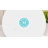 Thomas Martha Stewart Plastic Desktop Storage Box with Half Moon Opening Pullout Drawer