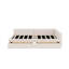 Lit plateforme tapissier pleine grandeur avec port USB et tiroirs