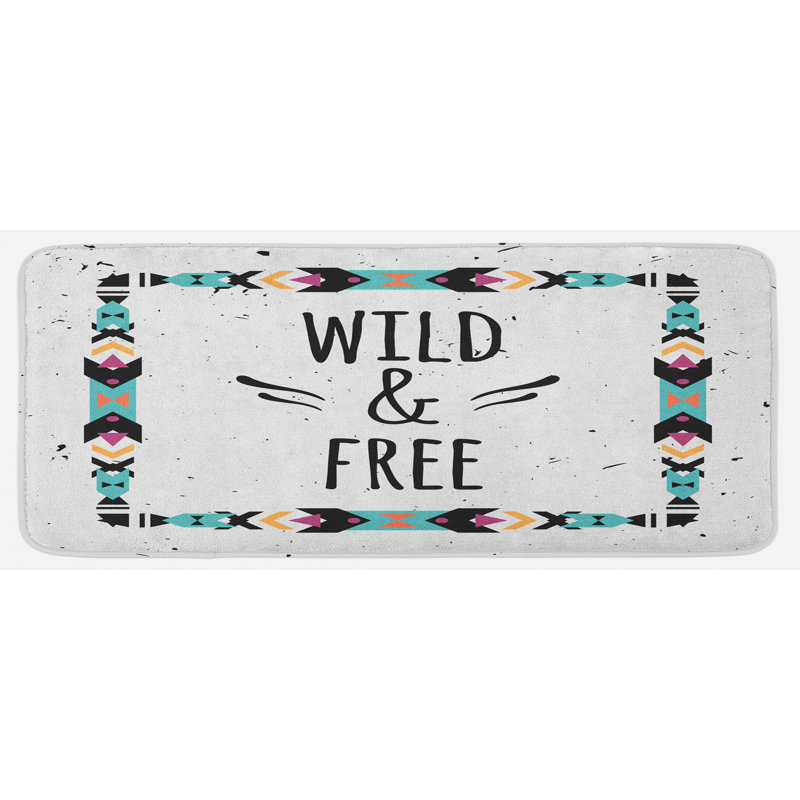 Tapis de cuisine tribal