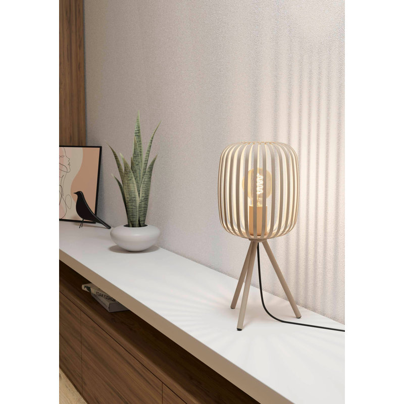 Durden Metal Tripod Lamp, Sandy