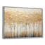 Minimalisme Golden Trees Harmony sur toile-97031253-109538545