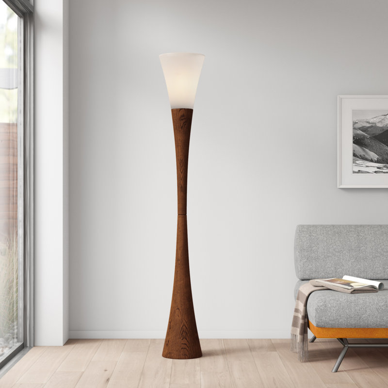 Lampe sur pied colonne 68 po Cresswell