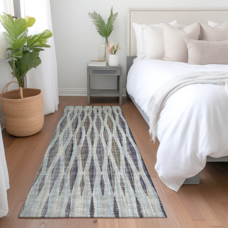  Premium Machine Washable Myalee AMF31 Rug, Runner 2'3" x 7'6"