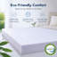 Surmatelas en mousse mémoire et gel rafraîchissant de 7,6 cm d'épaisseur, blanc, portatif-623238797