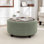 Table basse ronde avec rangement Pietsch