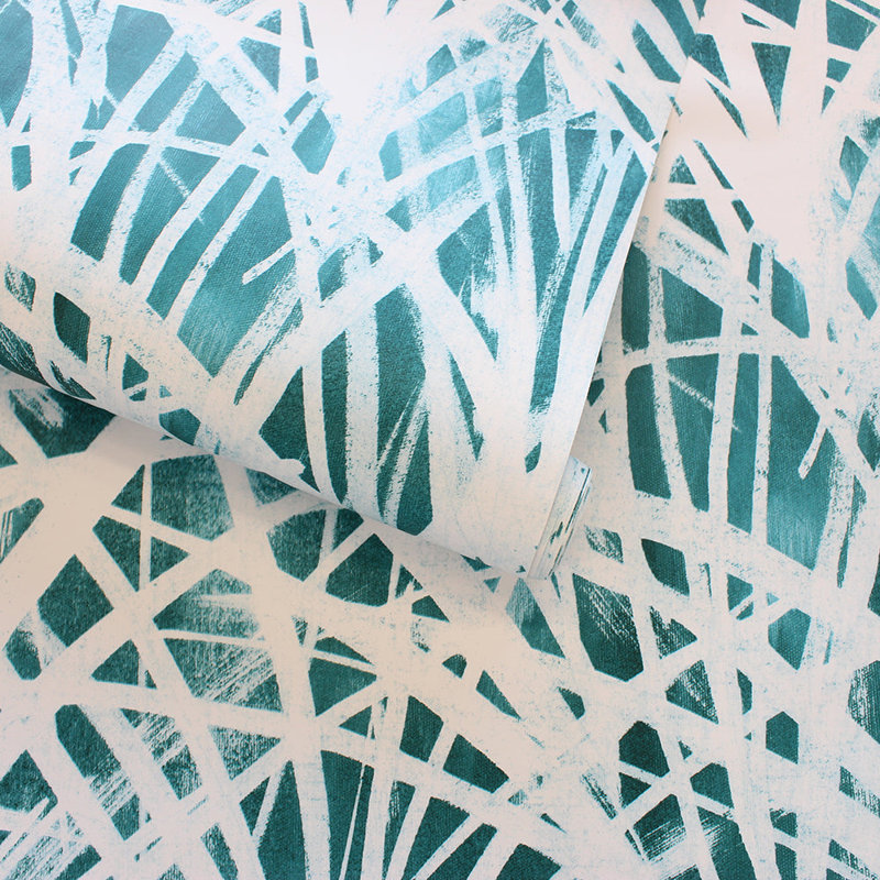 Papier peint à peler et coller, Vert