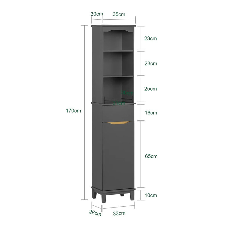 Freestanding Linen Cabinet