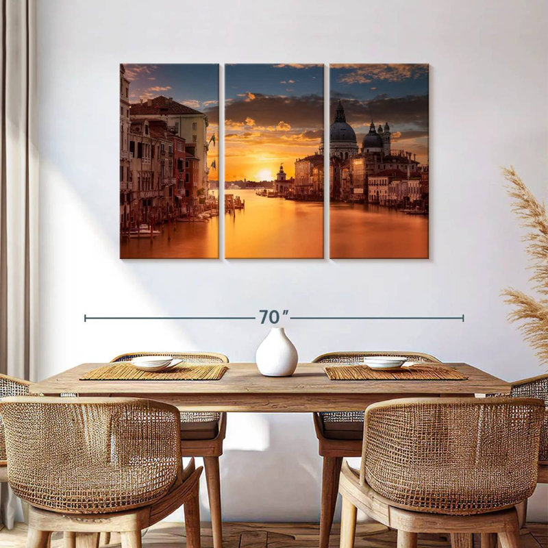Rorry Venice Waters, 36" H x 57" W