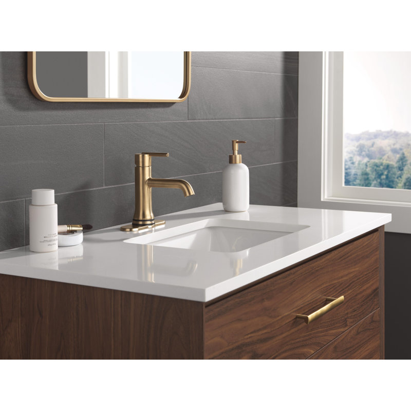 Touch2O Bathroom Faucet with Touchless Technology, Champagne Bronze