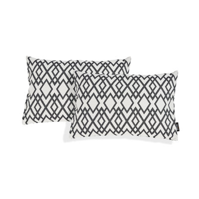 Diamond Geometric Rectangular Throw Pillow Cover