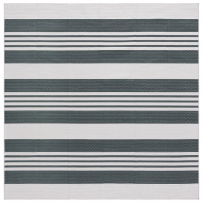 Amalea Performance Machine Washable Striped Rug