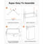 Bhargava Fabric Laundry Hamper with Handles-1688212032