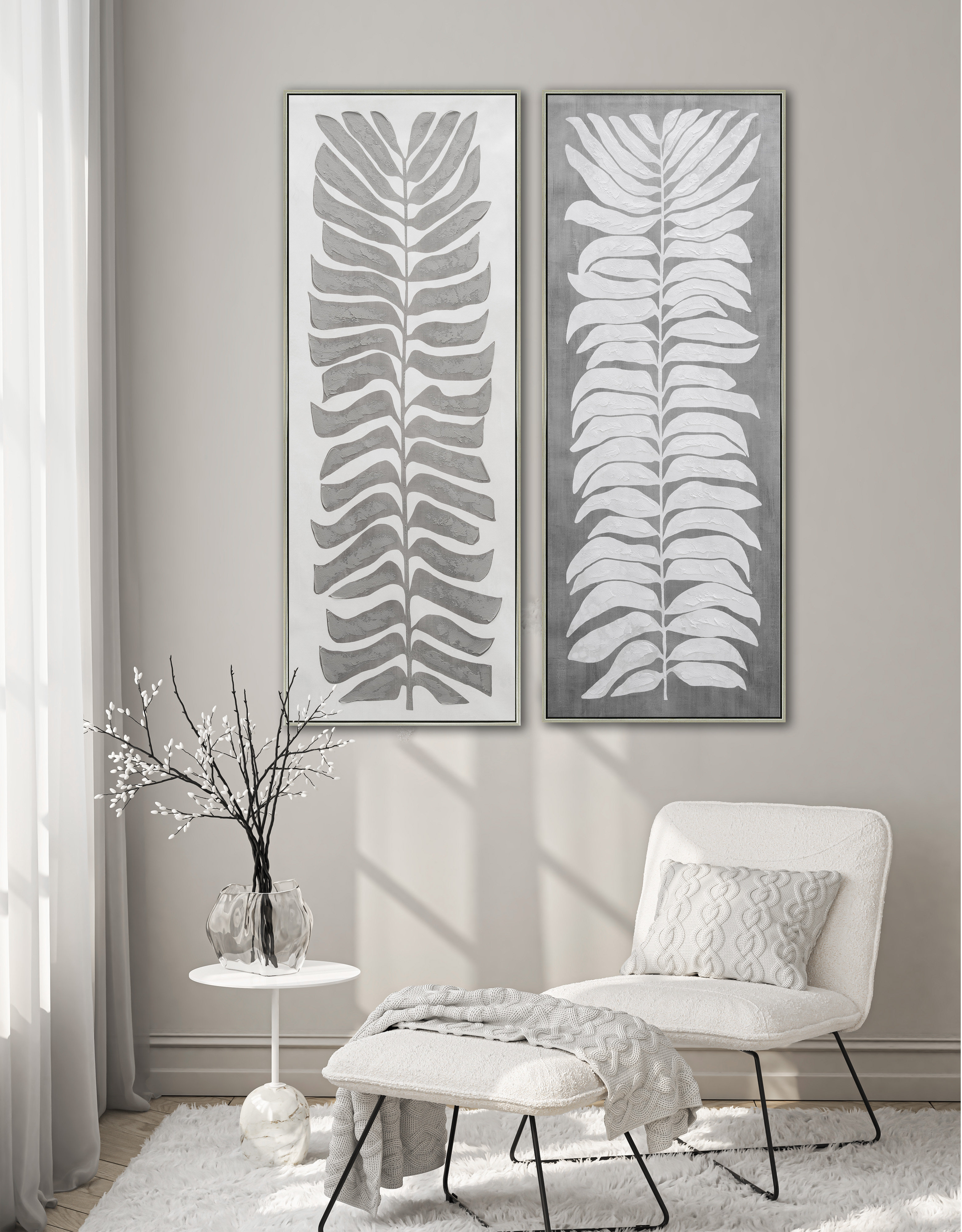 Lark Manor™ Feathered Elegance I Canvas Wall Art | Wayfair