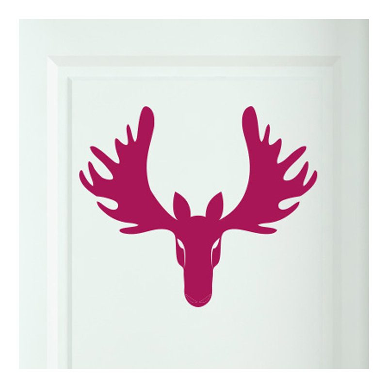 Animals Wall Decal, Violet