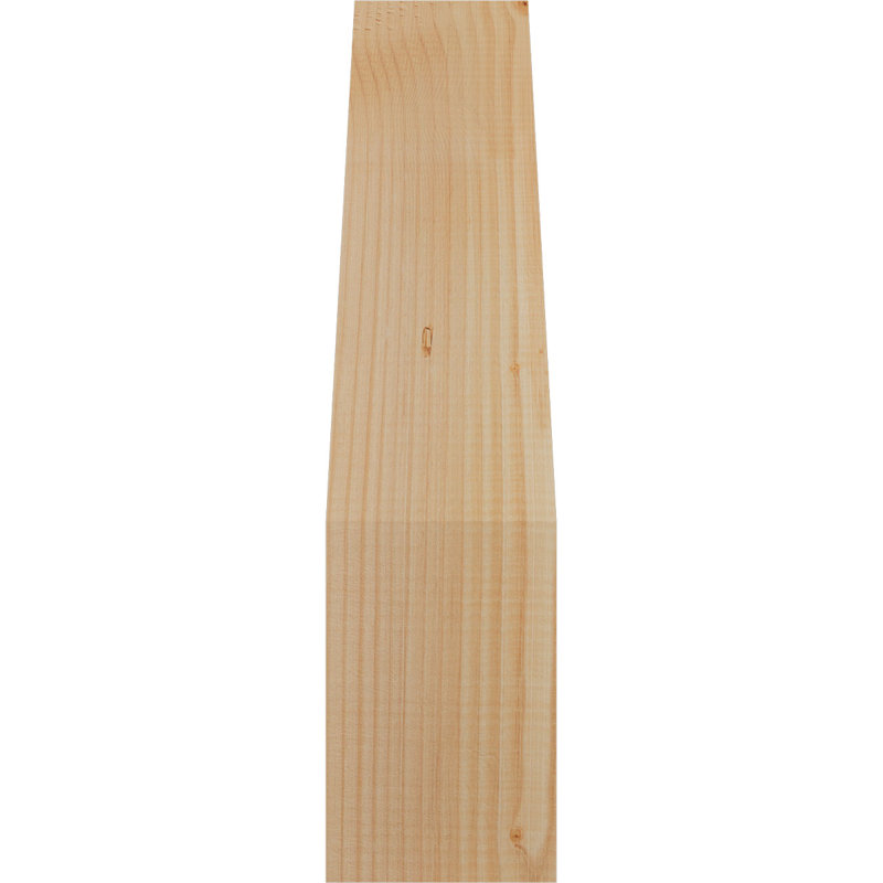 Attelle de genou Funston, Sapin de Douglas, Lisse, H 24 po x l 5,5 po x P 12 po